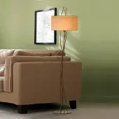 MENZEL LIVING OVAL - elegant gulvlampe