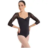 Intermezzo Manila 3/4 Leotard Med 3/4-ermer