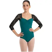 Intermezzo Manila 3/4 Leotard Med 3/4-ermer