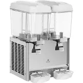Royal Catering Juicekjøler dispenser, dobbel, 2x 18L