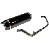 Arrow Thunder Dark Cb 125 R 21 Aluminium&carbon Homologert Komplett Linjesystem
