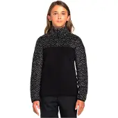 Roxy Whitecamp Half Zip Kids Genser svart