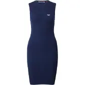 Superdry Rib Bodycon Ermeløs Kort Kjole
