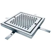 AstralPool Rustfritt Stål 00284 Aisi304 Slukrist I 200x200mm