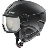 Uvex Instinct Visor, Skihjelm med Visir, Black Matt