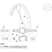 Mavic Deemax Elite/e-xa Elite 29 2019 Front Eiker 14 Enheter