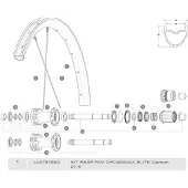 Mavic Crossmax Elite Carbon Bakfelg