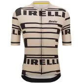 Santini Pirelli Kort Ermet Trøye
