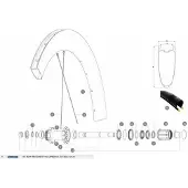 Mavic Comete Pro Carbon Sl Us Disc 20 Rear Felg