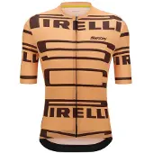 Santini Pirelli Kort Ermet Trøye