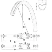 Mavic Crossmax Elite Carbon Framfelg