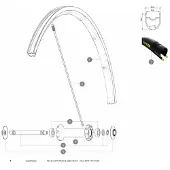 Mavic Qrm Hvilegafler For Trucker 2 Enheter