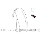 Mavic Ksyrium Pro Carbon Sl Ust Venstre Eiker 12 Enheter