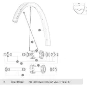 Mavic Xa Light 19 Felg