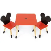 Arditex Mickey Mouse Set Lekebord Og Stolsett