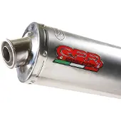 Gpr Exhaust Systems Tondo/round Inox Kawasaki Zxr 1200 02-08 Boltet Homologert Lyddemper