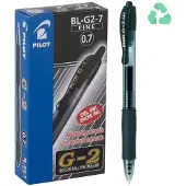 Pilot Pen Gelpen Pilot BL-G2-7 medium 0,7 mm sort - (12 stk.)
