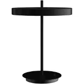 UMAGE LED-bordlampe Asteria Table, USB, svart/svart