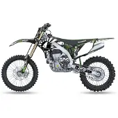 Ufo Akaishi Kawasaki Kxf 250 21-22 Plastsett