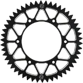 Holeshot 123l-520-50bl 520 Chain Aluminium Bakre Tannhjul