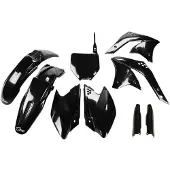 Ufo Kawasaki Kxf 250 2006-2006 Kakit204f-001 Fork Protectors &amp; Plastsett