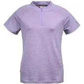 Dolomite Cristallo merino Zip Kortarmet T-skjorte