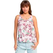 Roxy Flowing Tank Pr Ermeløs T-skjorte