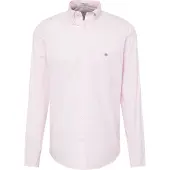Gant for man. 3000100 Regular Fit Pink Poplin Shirt (S), Casual, Cotton, Classic, Long sleeve