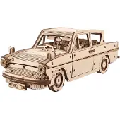 Ugears Flyvende Ford Anglia Mekanisk Tremodell Byggesett
