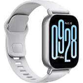Xiaomi Redmi Watch 5 Active - Smartklokke med stropp - TPU - håndleddstørrelse: 135-205 mm - display 2 - Bluetooth - 30.6 g - matt sølv