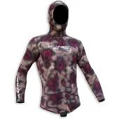 Kynay Camouflaged Cell Skin 5 Mm Dykkejakke