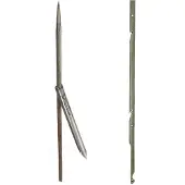 Spetton Sandvik 6.25 Mm Spydskaft