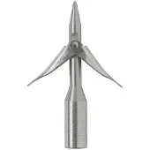 Salvimar Short Stainless Steel Harpoon Spydspiss 5 Enheter