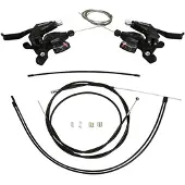 Shimano Altus M310 Venstre Bremsehendel Med Girskifter
