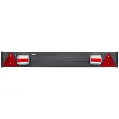JBM Tilhengerfeste Med 2 Led-lys Og 2 Reflekser