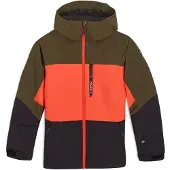 O'Neill Carbonite Snow Kids Jakke grønn