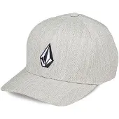 Volcom Full Stone Hthr Flexfit Caps grå