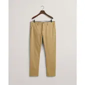 Gant for man. 1505220 Slim Fit Tech Prep Chino Trousers (30/34), Casual, Cotton, Organic Cotton