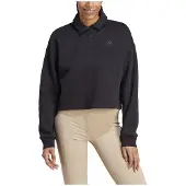 Adidas All Szn Fleece Graphic Langermet Poloskjorte