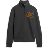 Superdry Track & Field Graphic Halv Glidelås Genser