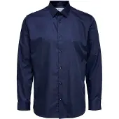 Selected Ethan Classic Slim Skjorte Med Lange Ermer