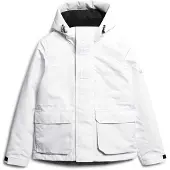 Superdry for woman. W5011742A Ultimate Windbreaker JKT white (L), Casual, Recycled Polister, Sustainable