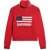 Superdry Americana Knit Genser Med Høy Hals