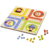 Eurekakids 2-i-1 Parcheesi Og Gåsespill
