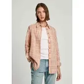 Pepe Jeans Rita Check Skjorte Med Lange Ermer