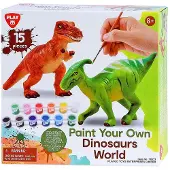 Playgo - Paint Your Own Dinosaurs 15pcs.