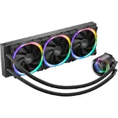 Antec VORTEX 360 ARGB - Væskekjølesystem for prosessor - Radiatorstørrelse: 360 mm - (for: AM3, AM4, LGA115x Socket, LGA1200, LGA1700, LGA20XX) - kobber - 120 mm