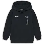 SOMETIME SOON Aiden Hoodie Black (134 / 9 år)