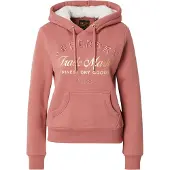 Superdry Luxe Metallic Logo Hettegenser