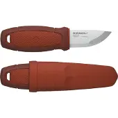 Morakniv Eldris, Single/enkelt, Jaktkniv, Drop punkt, Rustfritt stål, Termoplastisk elastomer (TPE), Rød
